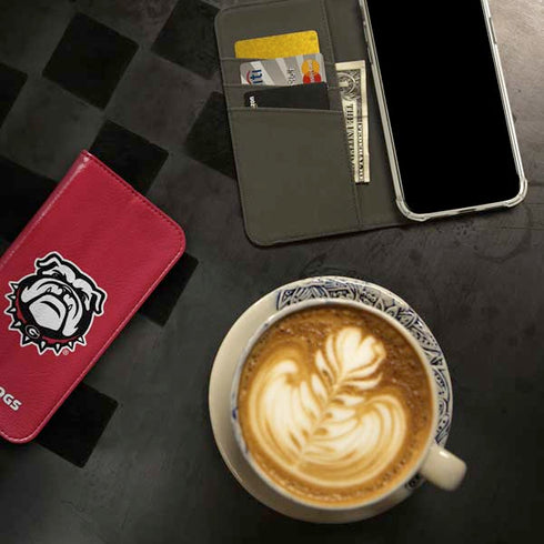 University of Georgia Bulldogs Logo iPhone 15 Pro Folio Case